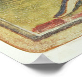 Die Münzseite, aus einem Bündel von Tarot-Karten Poster (Ecke)