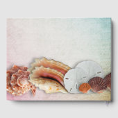 Die Muschel der Meere grenzt unser Gästebuch ab (Rückseite)