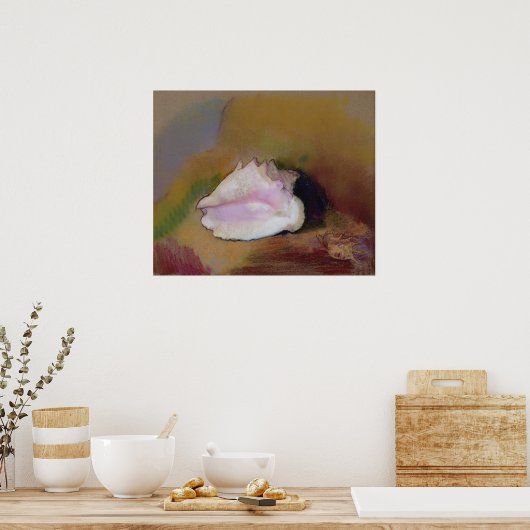 Die Muschel von 1912 Poster (Küche)