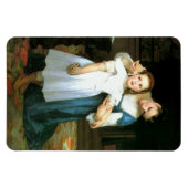 "Die Muschel" William-Adolphe Bouguereau Magnet (Horizontal)