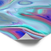 Die Muse abstrakt 3 Poster (Ecke)