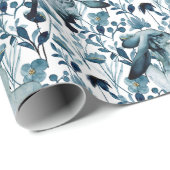 Die Muse Moonlight Hare Geschenkpapier (Rolleneckpunkt)