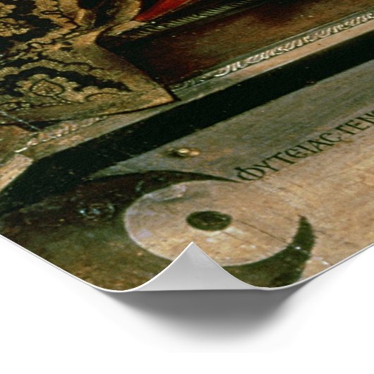 Die Muse Thalia Poster (Ecke)