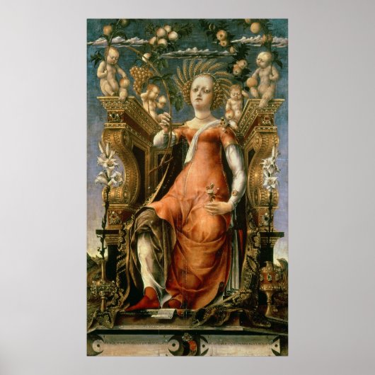 Die Muse Thalia Poster (Vorne)