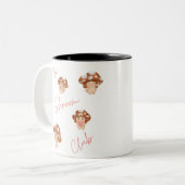 Die Mushroom-Tasse Zweifarbige Tasse (Vorderseite Links)