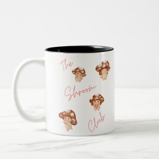 Die Mushroom-Tasse Zweifarbige Tasse (Links)