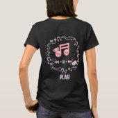 Die Musik beginnt T-Shirt (Rückseite)