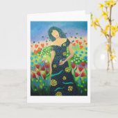 Die Musik des Frühlings Karte (Gelbe Blume)