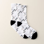 Die Musik des Lebens im EKG-Elektrokardiogramm Socken (Paar)