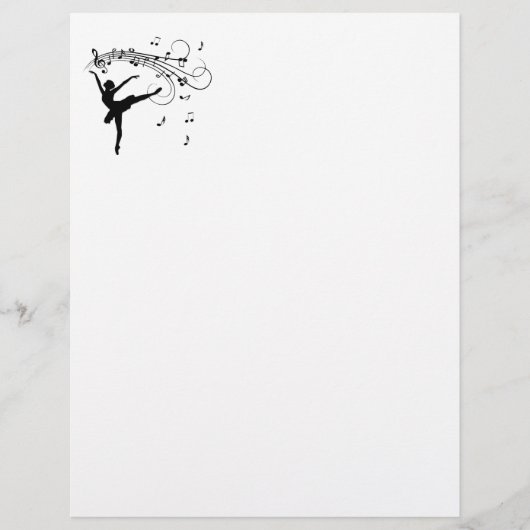 Die Musik folgt der Ballerina (Vorderseite)