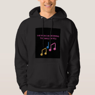 Die Musik in mir bringt das Lächeln in dir – Music Hoodie