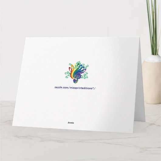 Die Musik ist Universell, übersetzt Karte (Rückseite)