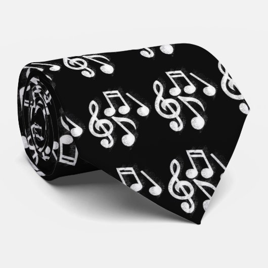 Die Musik-Krawatte der Männer Krawatte (Gerollt)