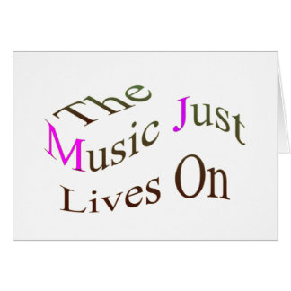 Die Musik lebt einfach weiter