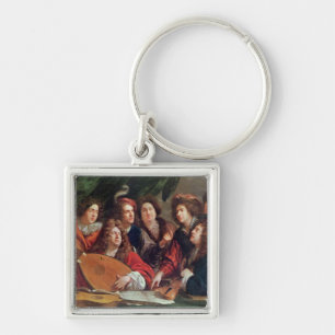 Die musikalische Gesellschaft, 1688 Schlüsselanhänger