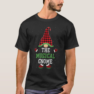 Die Musikalische Gnome-Gruppe passende Weihnachts- T-Shirt