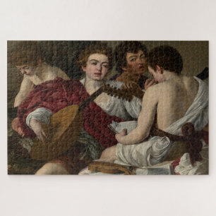 Die Musiker (1597) von Caravaggio Puzzle