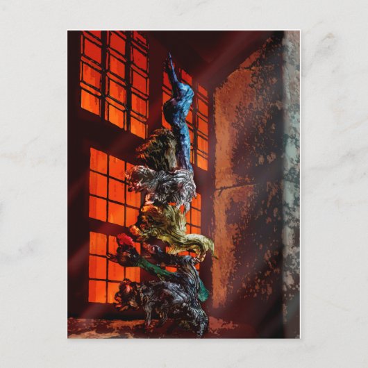 Die Musiker der Stadt Bremen Postkarte (Vorderseite)