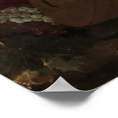 Die Musiker Michelangelo Merisi da Caravaggio Poster (Ecke)