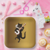 Die Musikkatze, Pappteller (Party)