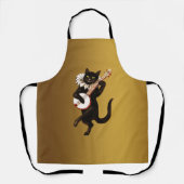 Die Musikkatze, Schürze (Vorderseite)