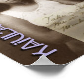 Die Musikkönigin Poster (Ecke)