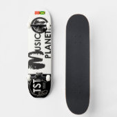 DIE MUSIKPLANET JMT USA Skateboard (Vorderseite)