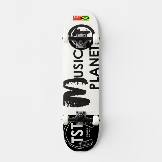 DIE MUSIKPLANET JMT USA Skateboard (Vorderseite)