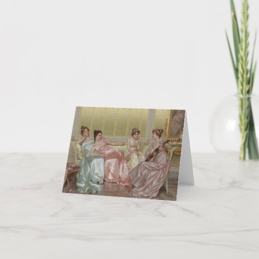 Die Musikstunde Dankeskarte (Vorderseite)