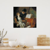 Die Musikstunde Poster (Küche)