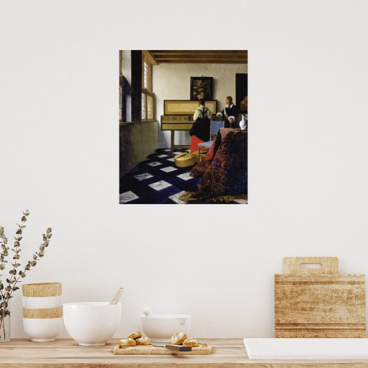 Die Musikstunde Poster (Küche)