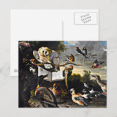 Die Musikstunde Postkarte (Vorne/Hinten)