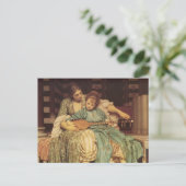 Die Musikstunde Postkarte (Stehend Vorderseite)