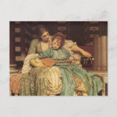 Die Musikstunde Postkarte (Vorderseite)