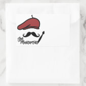 Die Mustartist-Sonderaufkleber Rechteckiger Aufkleber (Tasche)