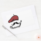 Die Mustartist-Sonderaufkleber Rechteckiger Aufkleber (Umschlag)