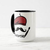 Die Mustartist-Tasse - wählen Sie Stil & Farbe Tasse (Vorderseite Links)