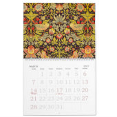 Die Muster von William Morris Kalender (Mär 2027)
