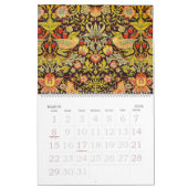 Die Muster von William Morris Kalender (Mär 2026)