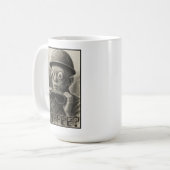 Die Mutante Big Eyes Radioaktive Tasse (Vorderseite Links)