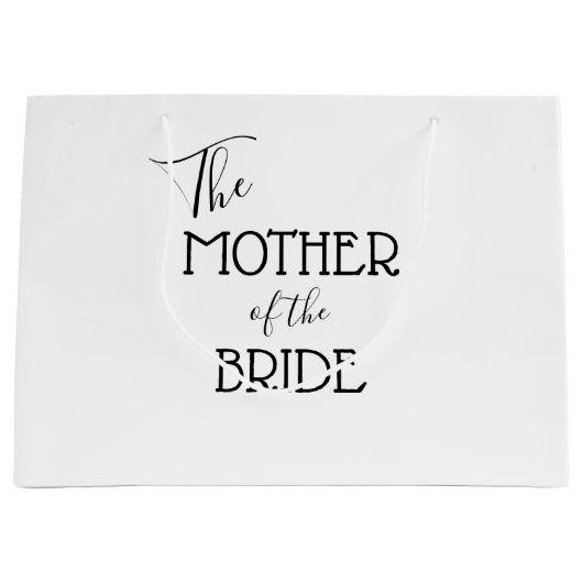 Die Mutter der Bride-Geschenktasche Große Geschenktüte (Vorderseite)