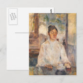 Die Mutter der Künstlerin Postkarte (Vorne/Hinten)