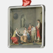 Die Mutter des Gracchi, c.1780 Ornament Aus Metall (Links)