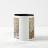 Die Mutter des Künstlers, die Frühstück, 1899-1904 Tasse (Zentrum)