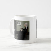 Die Mutter des Pfeifers aktualisiert Kaffeetasse (Vorderseite Links)