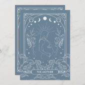 Die Mutter, die Himmelsähnendusche Einladung (Vorne/Hinten)