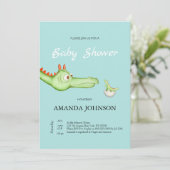 Die Mutter eines Drachen Einladung (Stehend Vorderseite)