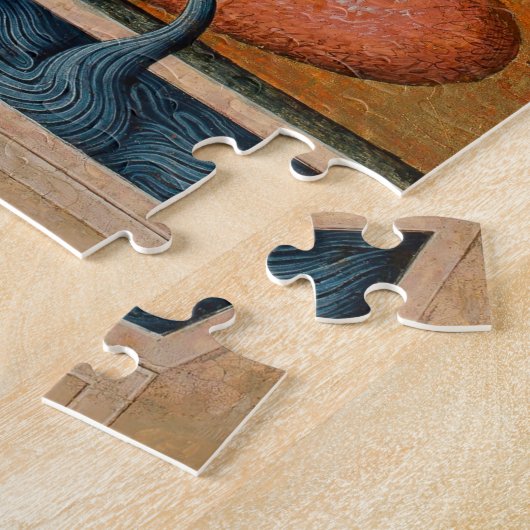 Die Mutter Gottes des Ikons des lebensspendenden F Puzzle (Seite)