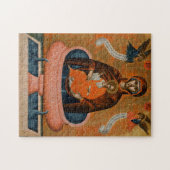 Die Mutter Gottes des Ikons des lebensspendenden F Puzzle (Horizontal)