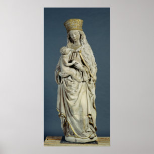 Die Mutter Gottes mit dem Säugling Christus, 1470 Poster